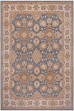 Classic Ziegler Danial Bluish Gray/Beige Wool Rug - 8'10'' x 11'10''