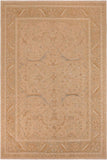Oriental Ziegler Adan Tan/Brown Wool Rug - 9'11'' x 14'3''