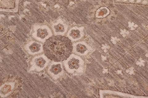 handmade Traditional Kafkaz Tan Ivory Hand Knotted RECTANGLE 100% WOOL area rug 10x14