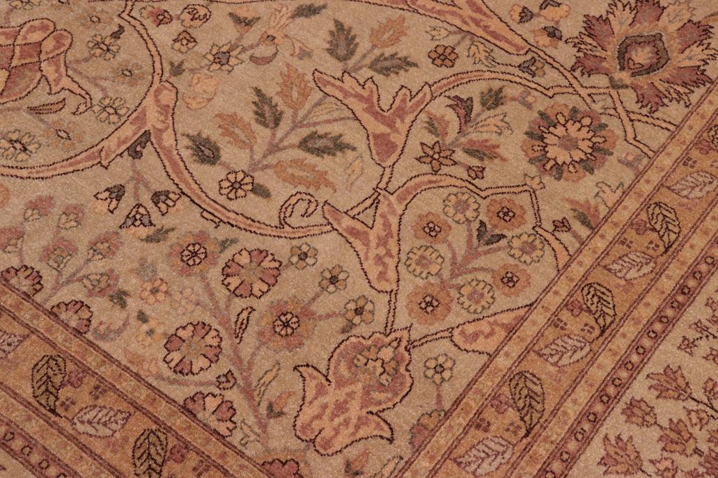 handmade Traditional Kafkaz Tan Tan Hand Knotted RECTANGLE 100% WOOL area rug 8'X10'