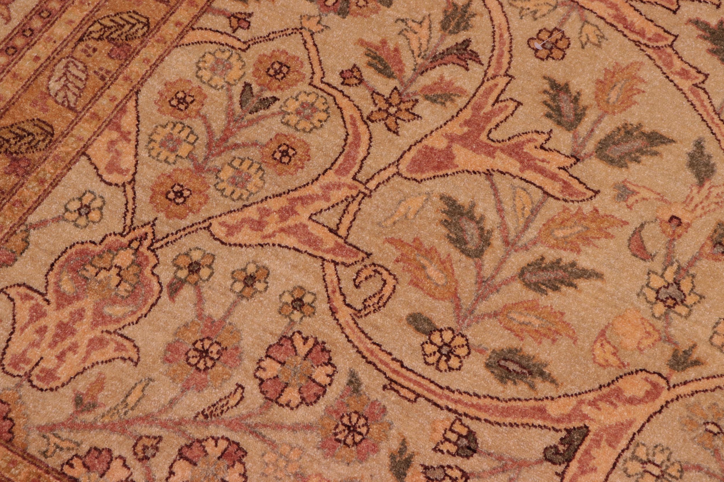 handmade Traditional Kafkaz Tan Tan Hand Knotted RECTANGLE 100% WOOL area rug 8' x 10'