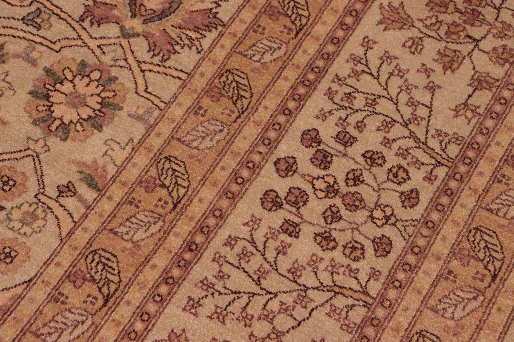 handmade Traditional Kafkaz Tan Tan Hand Knotted RECTANGLE 100% WOOL area rug 8'X10'