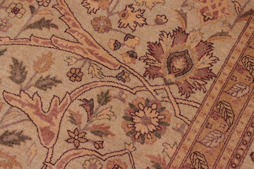 handmade Traditional Kafkaz Tan Tan Hand Knotted RECTANGLE 100% WOOL area rug 8'X10'