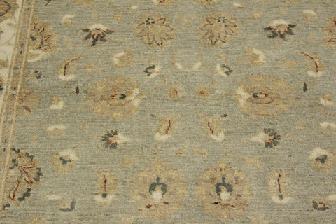 handmade Traditional Kafkaz Gray Ivory Hand Knotted RECTANGLE 100% WOOL area rug 4x6