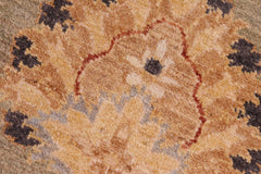 handmade Traditional Kafkaz Gray Ivory Hand Knotted RECTANGLE 100% WOOL area rug 8X10