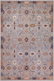 Classic Ziegler Reid Blue/Tan Wool Rug - 9'0'' x 12'3''