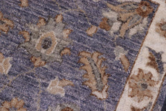 handmade Traditional Kafkaz Gray Ivory Hand Knotted RECTANGLE 100% WOOL area rug 2X3