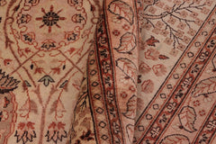 handmade Traditional Design Lt. Tan Lt. Tan Hand Knotted RECTANGLE 100% WOOL area rug 8'X10'