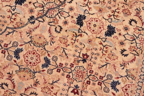 handmade Traditional Tabriz Beige Red Hand Knotted RECTANGLE 100% WOOL area rug 8 x 10