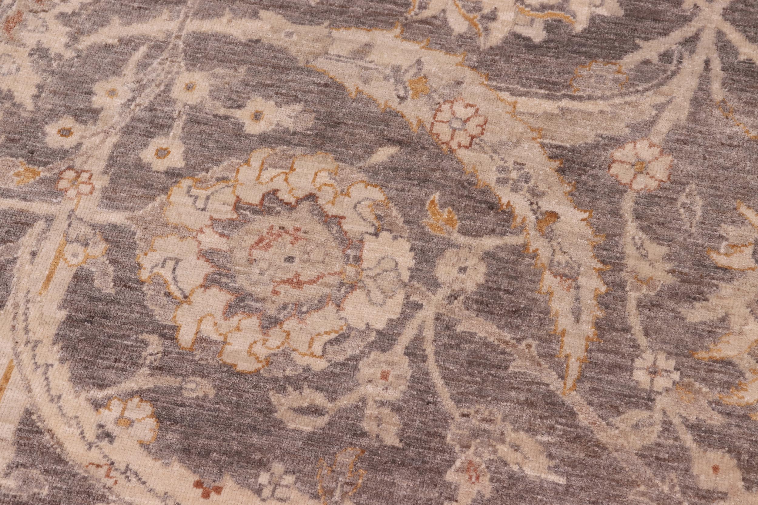 handmade Traditional Kafkaz Brown Tan Hand Knotted RECTANGLE 100% WOOL area rug 8x10