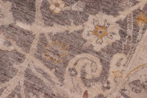 handmade Traditional Kafkaz Brown Tan Hand Knotted RECTANGLE 100% WOOL area rug 8x10