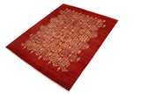 Vintage Jaimee Red/Tan Wool Rug - 8'2'' x 10'0''