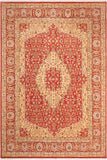 Antique Design Jackquel Rust/Gold Wool Rug - 8'1'' x 10'1''