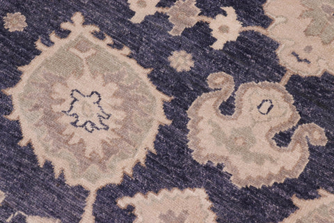 handmade Traditional Kafkaz Charcoal Gray Hand Knotted RECTANGLE 100% WOOL area rug 10x14