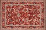Boho Chic Ziegler Jospeh Rust/Blue Hand-Knotted Wool Rug - 8'11'' x 12'0''