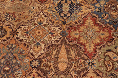 handmade Traditional Design Multi Blue Hand Knotted RECTANGLE 100% WOOL area rug 8'X10'