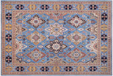 Boho Chic Ziegler Adell Blue/Blue Hand-Knotted Wool Rug - 11'10'' x 14'10''