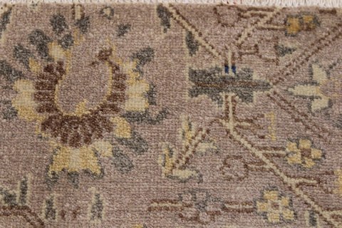 handmade Modern Kafkaz Gold Gold Hand Knotted RECTANGLE 100% WOOL area rug 2' x 3'