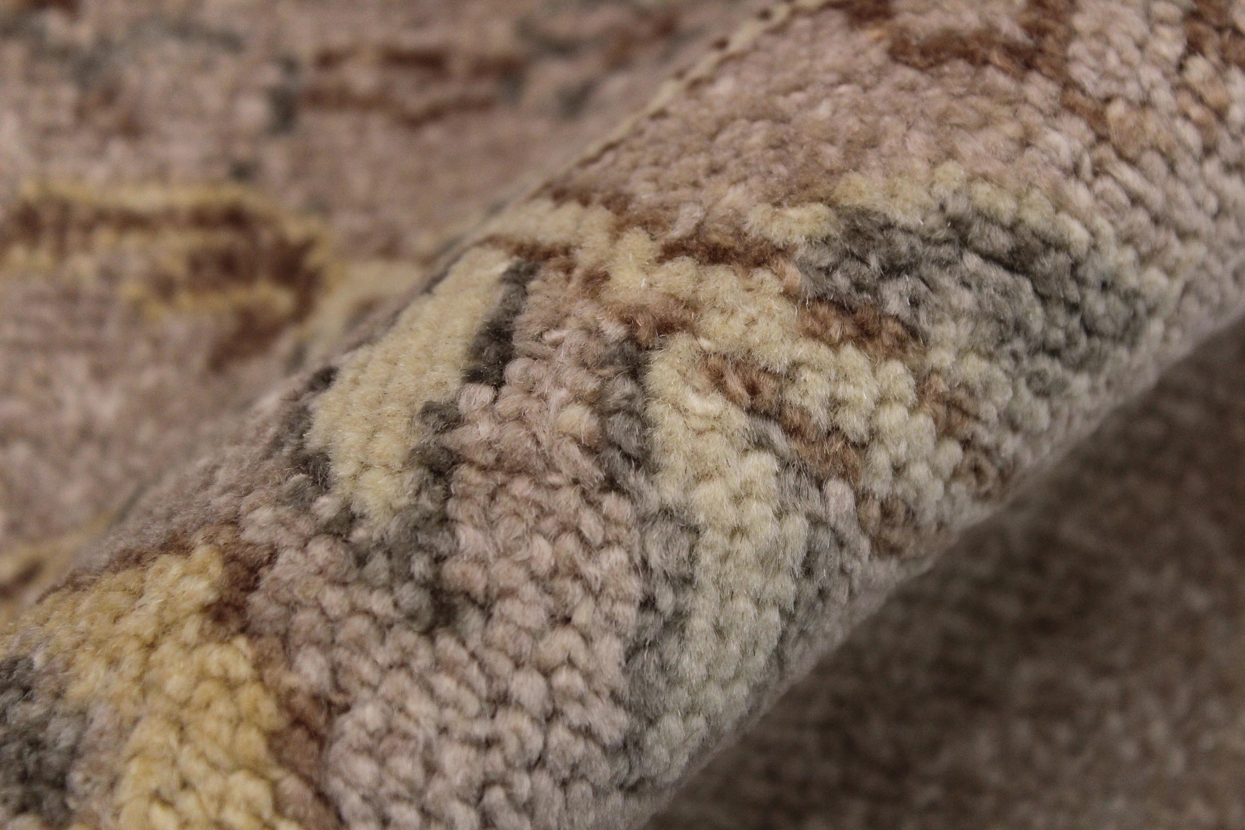 handmade Modern Kafkaz Gold Gold Hand Knotted RECTANGLE 100% WOOL area rug 2' x 3'