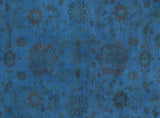 A09912,1111"x17 2",Over Dyed                     ,12x17,Blue,BLUE,Hand-knotted                  ,Pakistan   ,100% Wool  ,Rectangle  ,652671180354