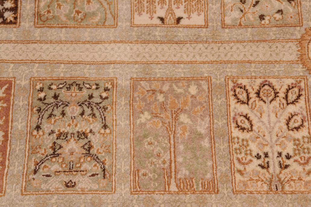 handmade Traditional Design Gold Brown Hand Knotted RECTANGLE 100% WOOL area rug 8'X10'