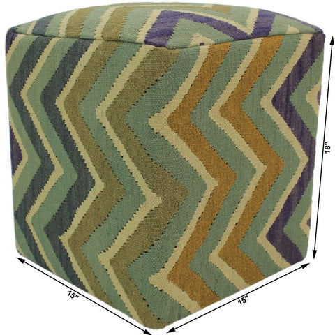 handmade  Ottoman Grey Ivory HandmadeRECTANGLE 100% WOOL area rug