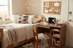 Modern Turkish Alaine Hand Woven Kilim Throw Pillow