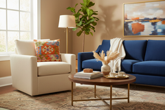 Shabby Chic Turkish Barney Hand Woven Kilim Throw Pillow