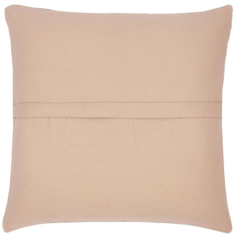 handmade Traditional Pillow Beige Blue Hand-Woven SQUARE 100% WOOL kilim throw pillow