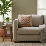 Boho Chic Turkish Cullen Hand Woven Kilim Pillow