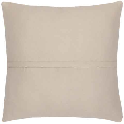 handmade Traditional Pillow Rust Gold Hand-Woven SQUARE 100% WOOL kilim throw pillow