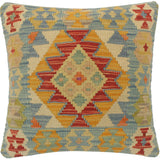 Shabby Chic Turkish Stanley Hand Woven Kilim Pillow