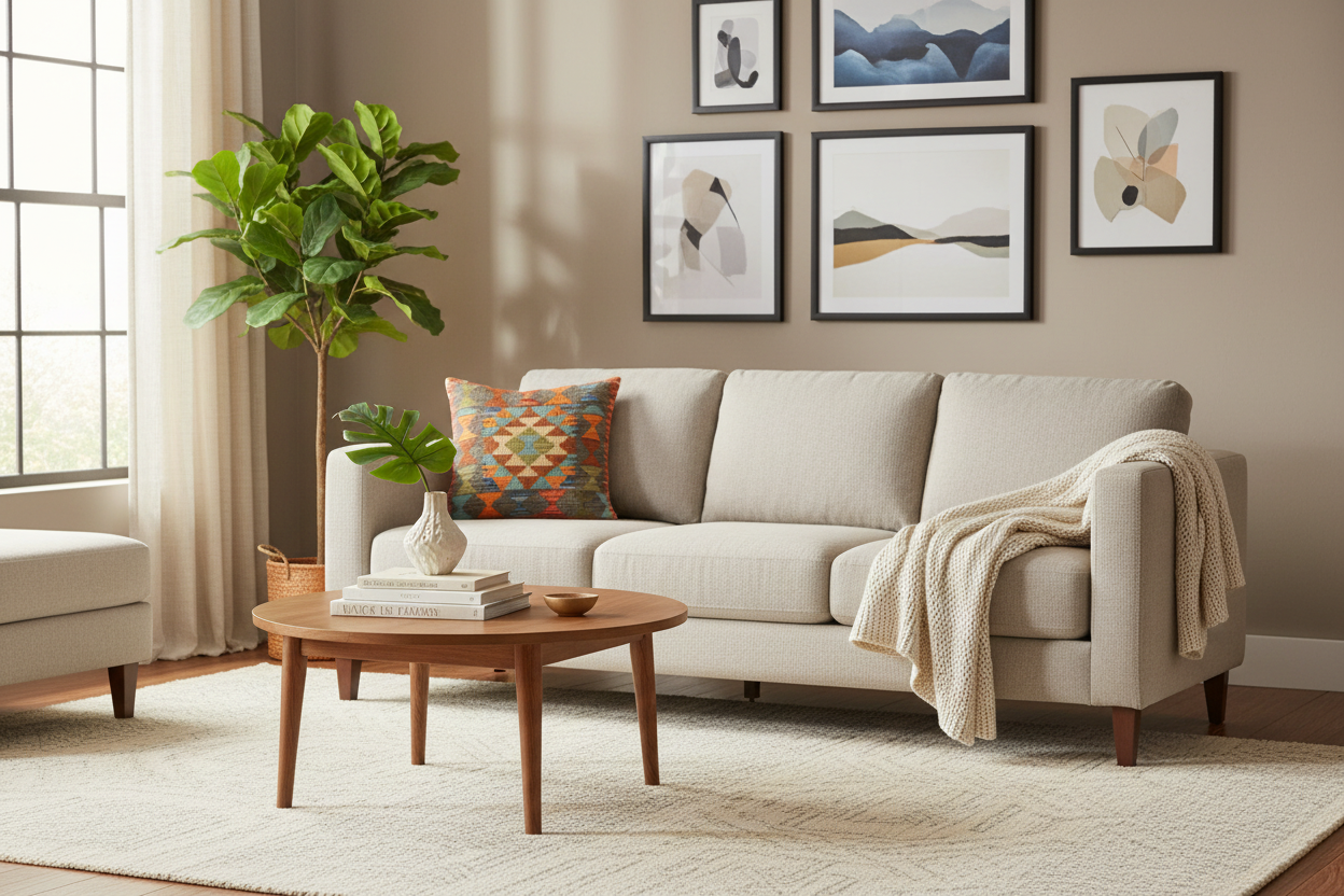 Boho Chic Turkish Barabara Hand Woven Kilim Throw Pillow