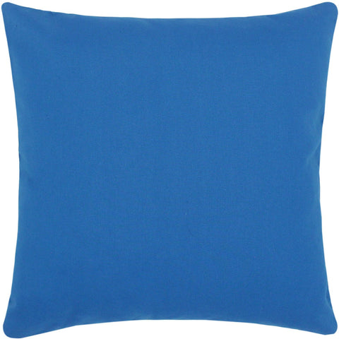 handmade Turkish Throw Pillow Blue Gray  SQUARE cotton throw pillow