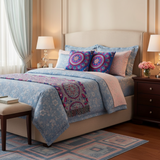 Embroidered Bohemian Hazel Cotton Pillow