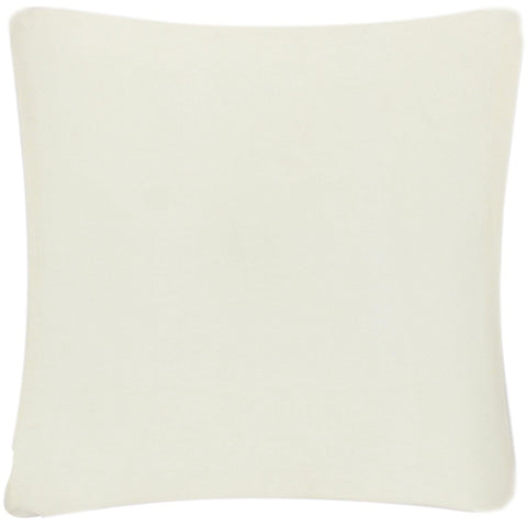 handmade Turkish Throw Pillow Ivory Rust  SQUARE COTTON area rug