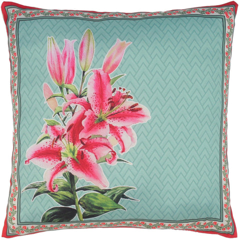 handmade Turkish Throw Pillow Green Ivory  SQUARE handmade Silk Throw Pillow