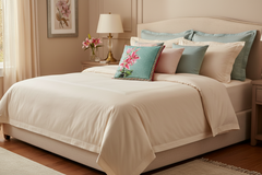 Boho Chic Neal Floral Silk Pillow