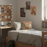 Boho Chic Turkish Godfrey Hand Woven Kilim Pillow