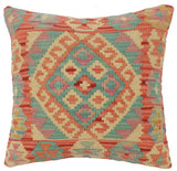 Bohemian Turkish Russo Hand Woven Kilim Pillow