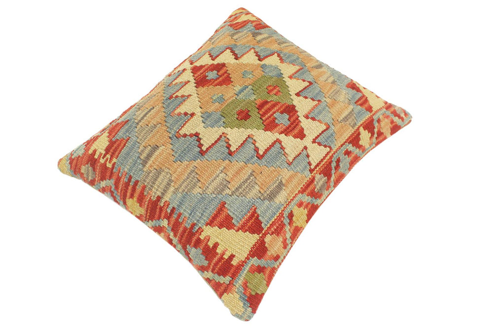 handmade Tribal Turkish Antique Rust Black Hand-Woven RECTANGLE 100% WOOL pillow