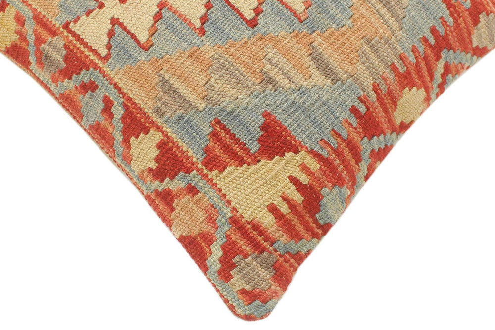 handmade Tribal Turkish Antique Rust Black Hand-Woven RECTANGLE 100% WOOL pillow