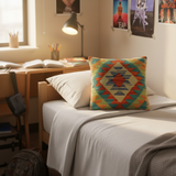 Shabby Chic Turkish Whittake Hand Woven Kilim Pillow