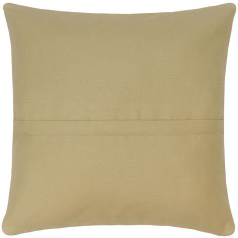 handmade Tribal Turkish Antique Rust Blue Hand-Woven SQUARE 100% WOOL pillow