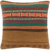 Vintage Antique Turkish Fischer Hand Woven Kilim Pillow