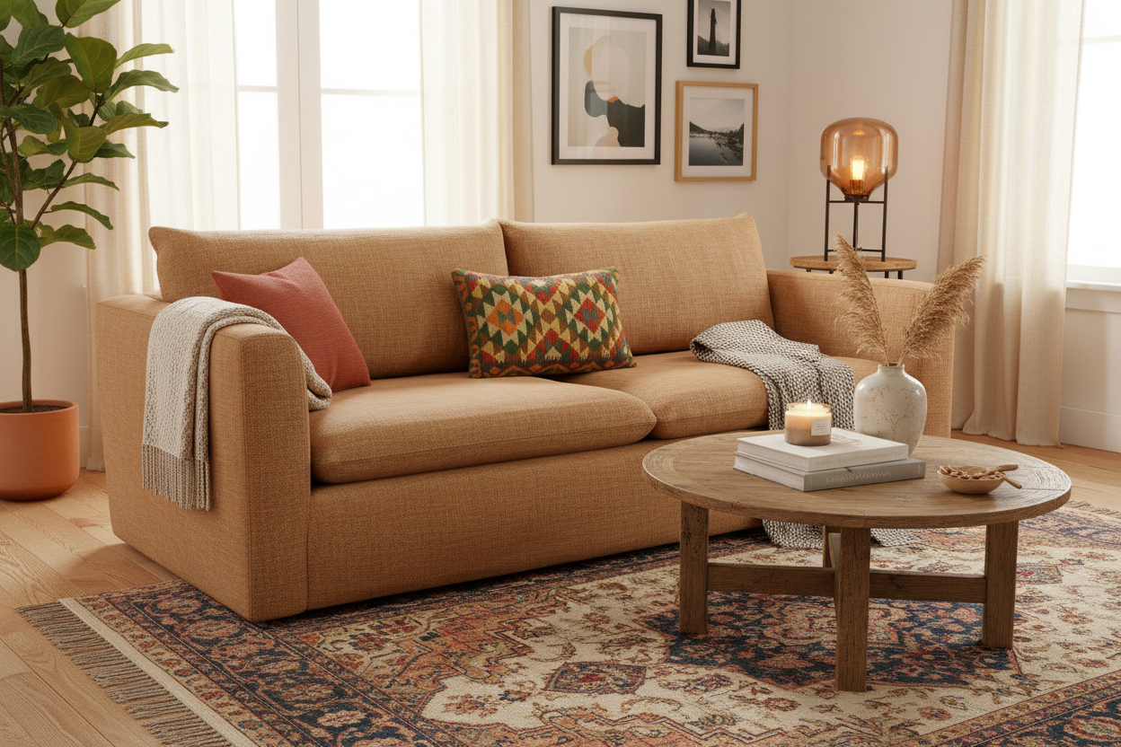 Turkish Boho Chic Findlay Hand Woven Kilim Pillow