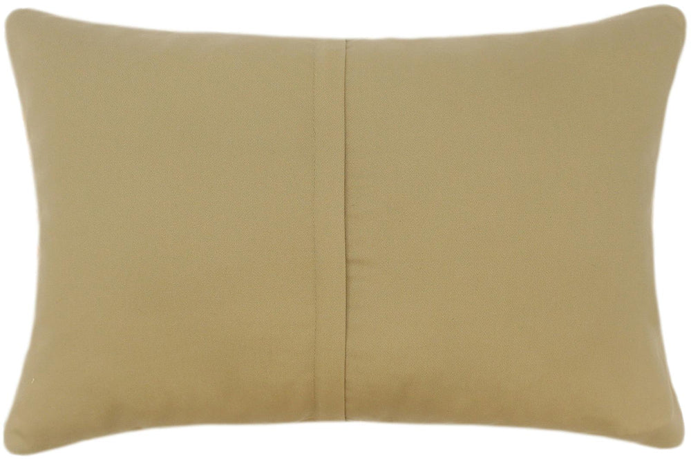 handmade Tribal Rust Beige Hand-Woven RECTANGLE 100% WOOL Pillow