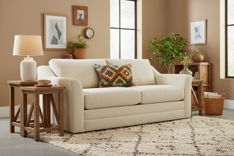 Turkish Rustic Bryan Hand Woven Kilim Pillow