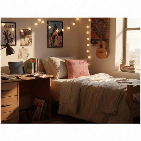 Boho Chic Crowley Vintage Distressed Handmade Rug Pillow