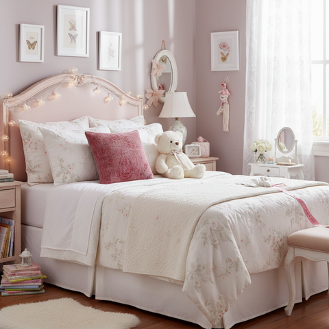 Rustic Lester Vintage Distressed Handmade Rug Pillow